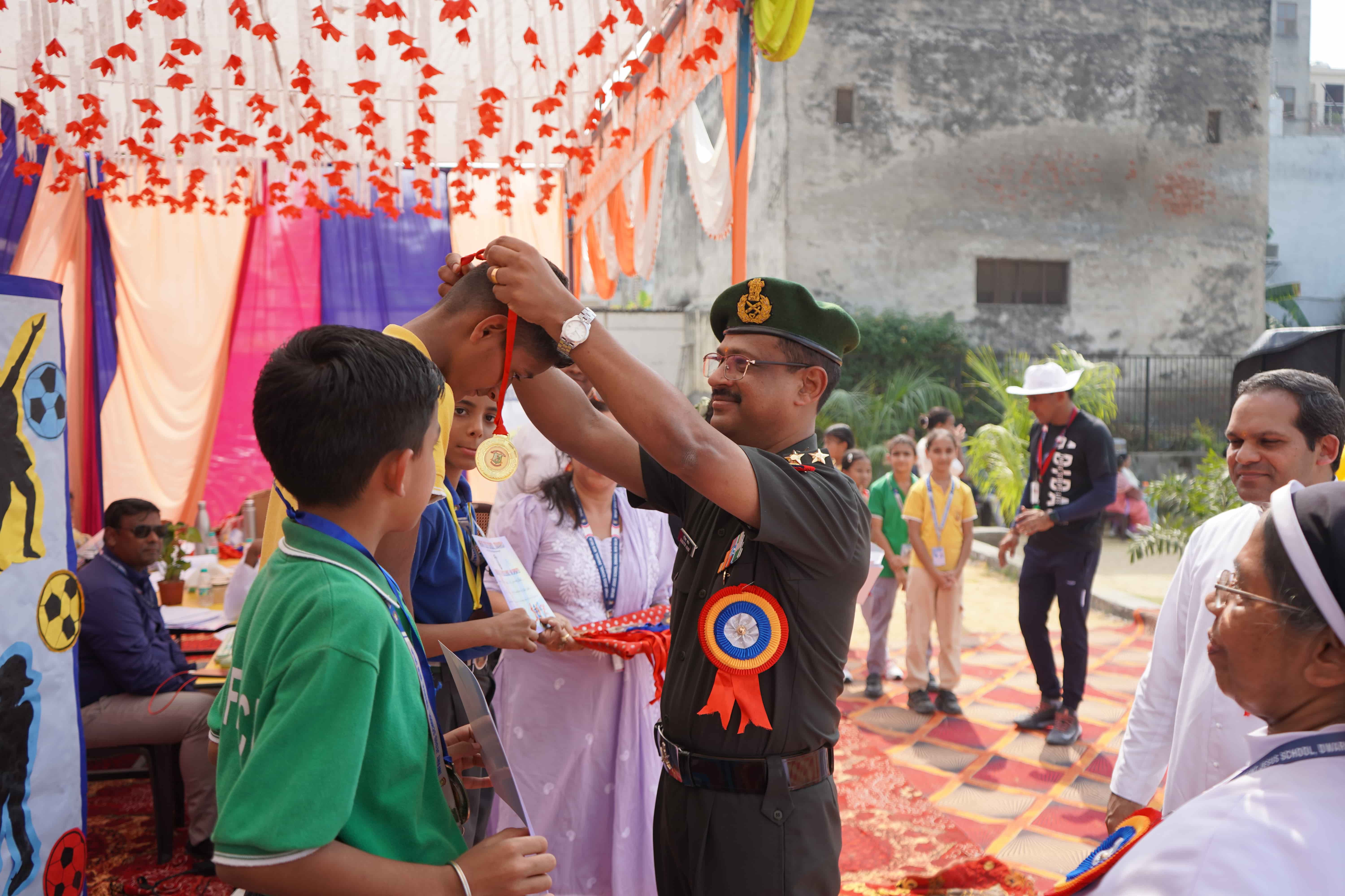Students performing at Autumn Festival